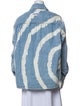 Ganni Printed Denim Jacket