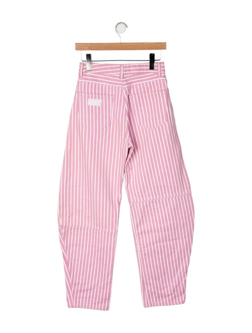 Ganni High-Rise Straight Leg Jeans