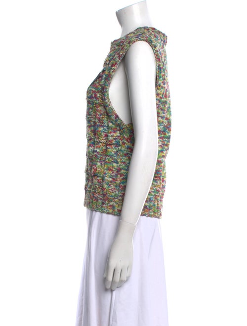 Ganni Graphic Print Crew Neck Sweater