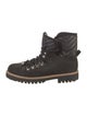 Ganni Suede Combat Boots