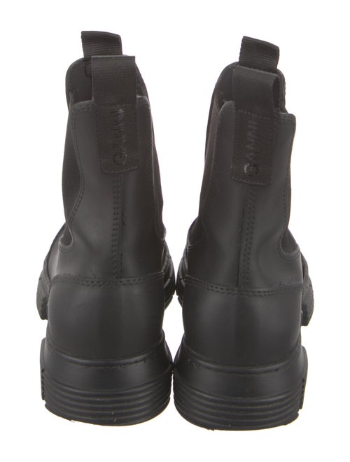 Ganni Leather Chelsea Boots