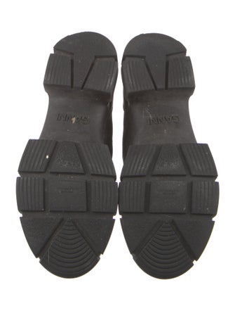 Ganni Leather Chelsea Boots