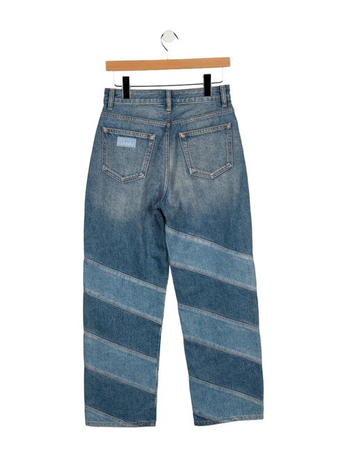 Ganni High-Rise Wide Leg Jeans