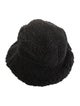 Ganni Faux-Fur Bucket Hat