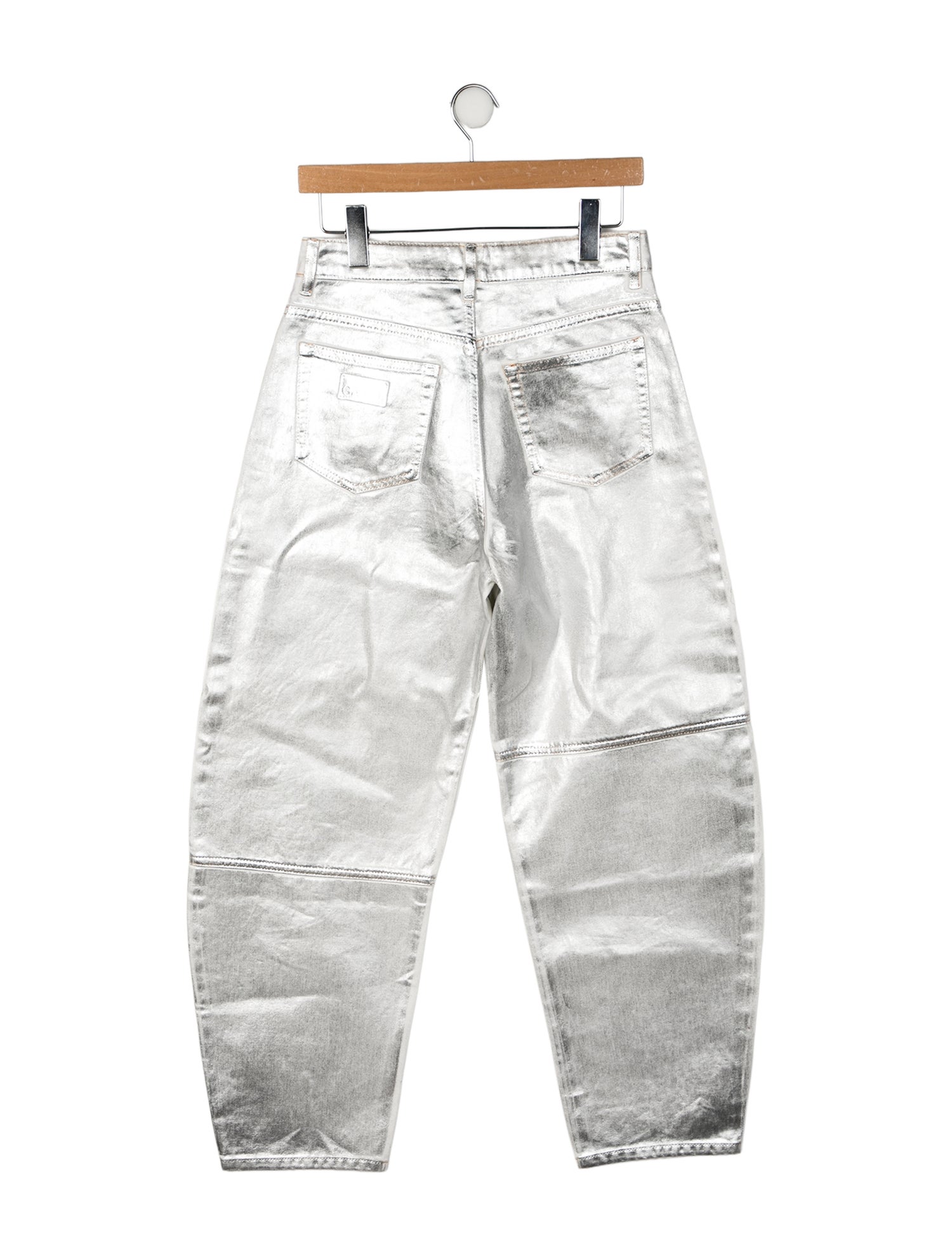 Ganni High-Rise Straight Leg Jeans w/ Tags