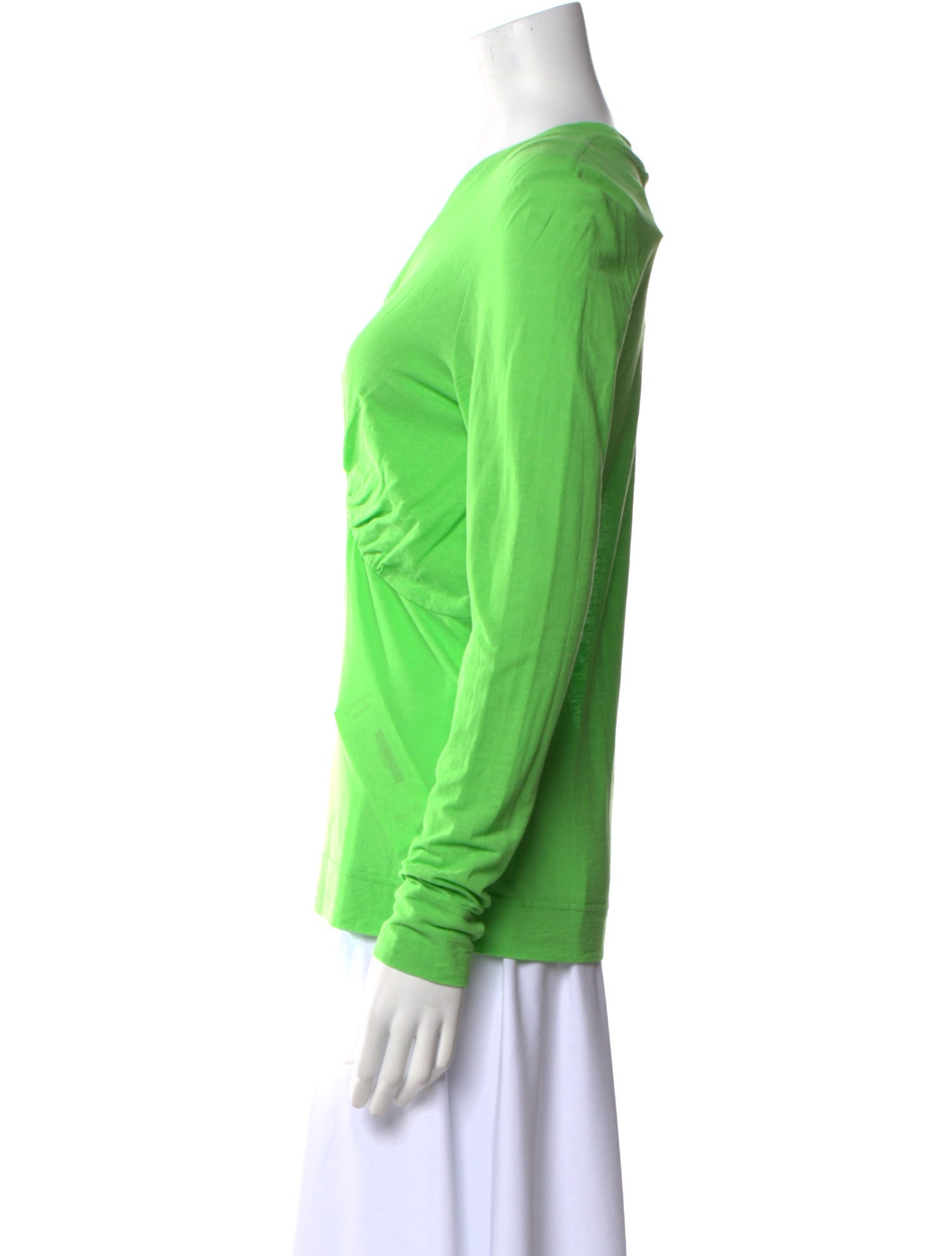 Ganni Crew Neck Long Sleeve Sweatshirt