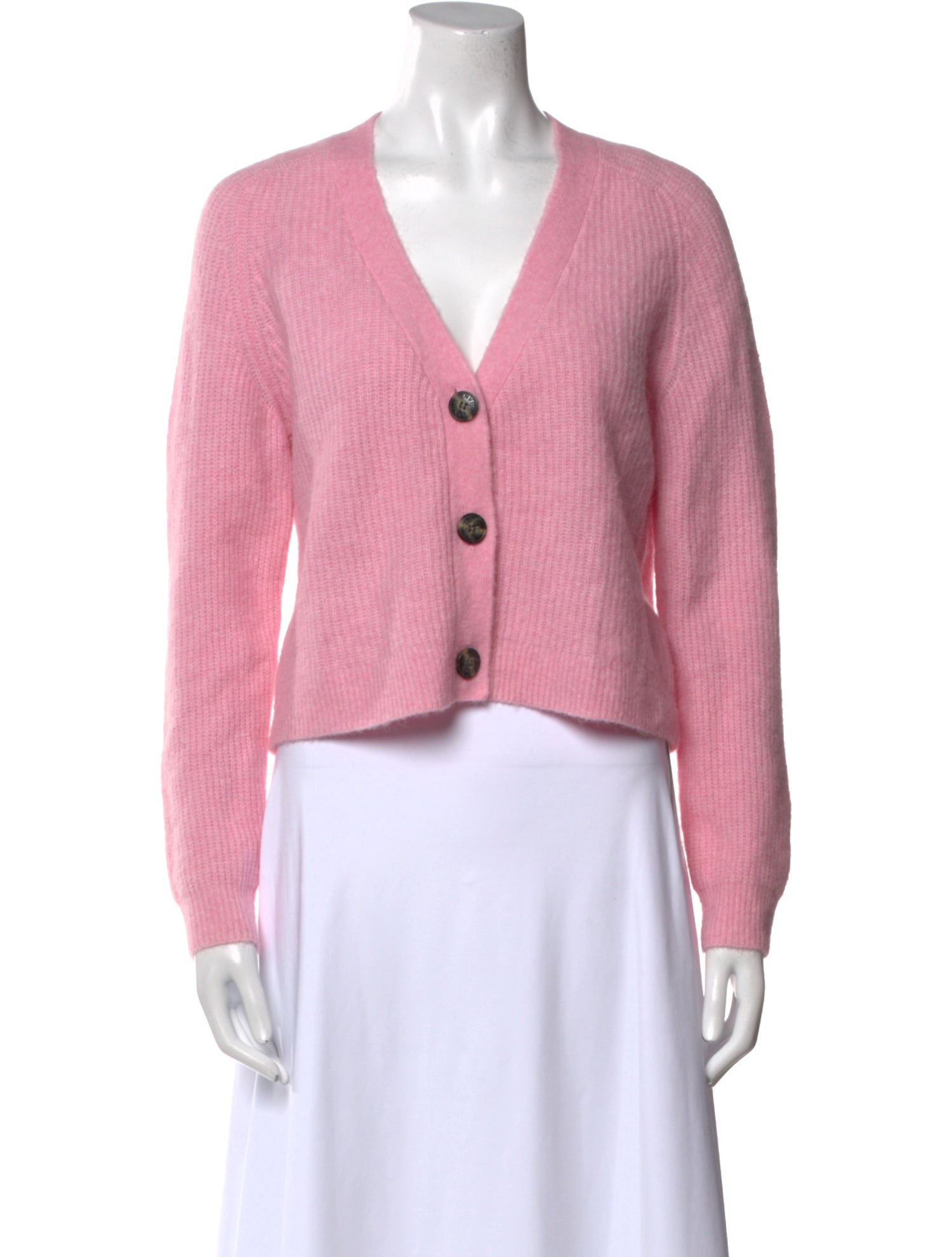 Ganni V-Neck Sweater