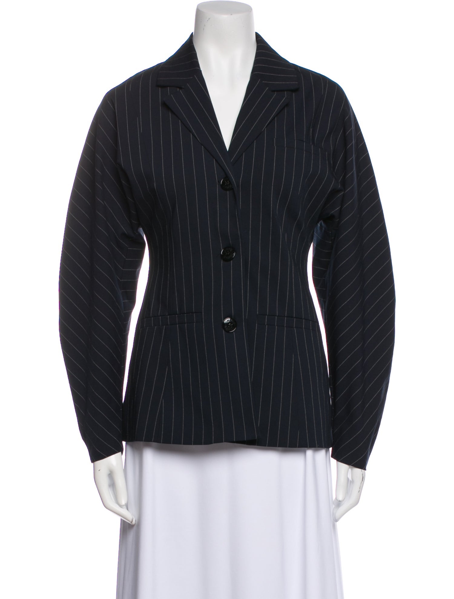 Ganni Striped Blazer