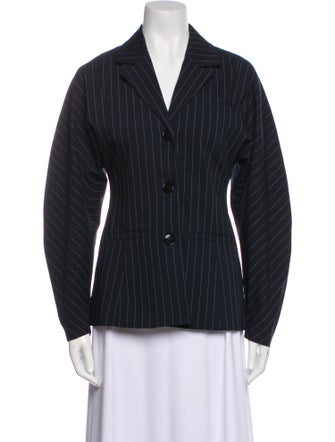 Ganni Striped Blazer