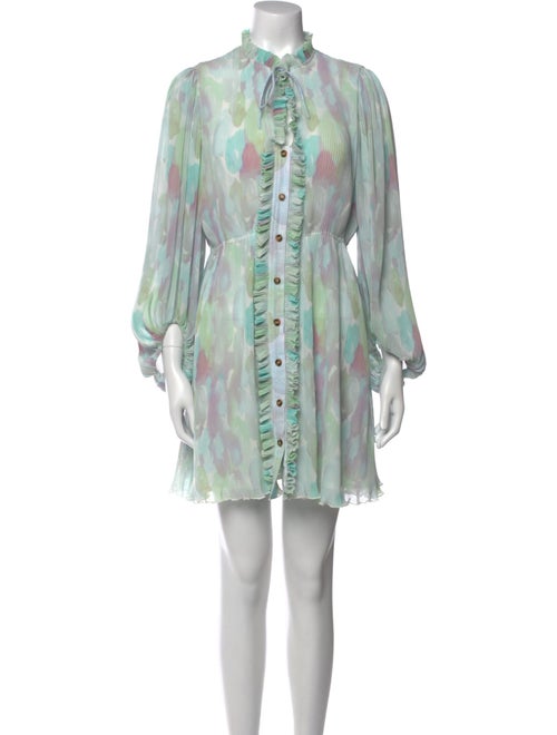 Ganni Printed Mini Dress