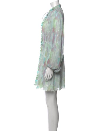 Ganni Printed Mini Dress