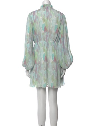 Ganni Printed Mini Dress