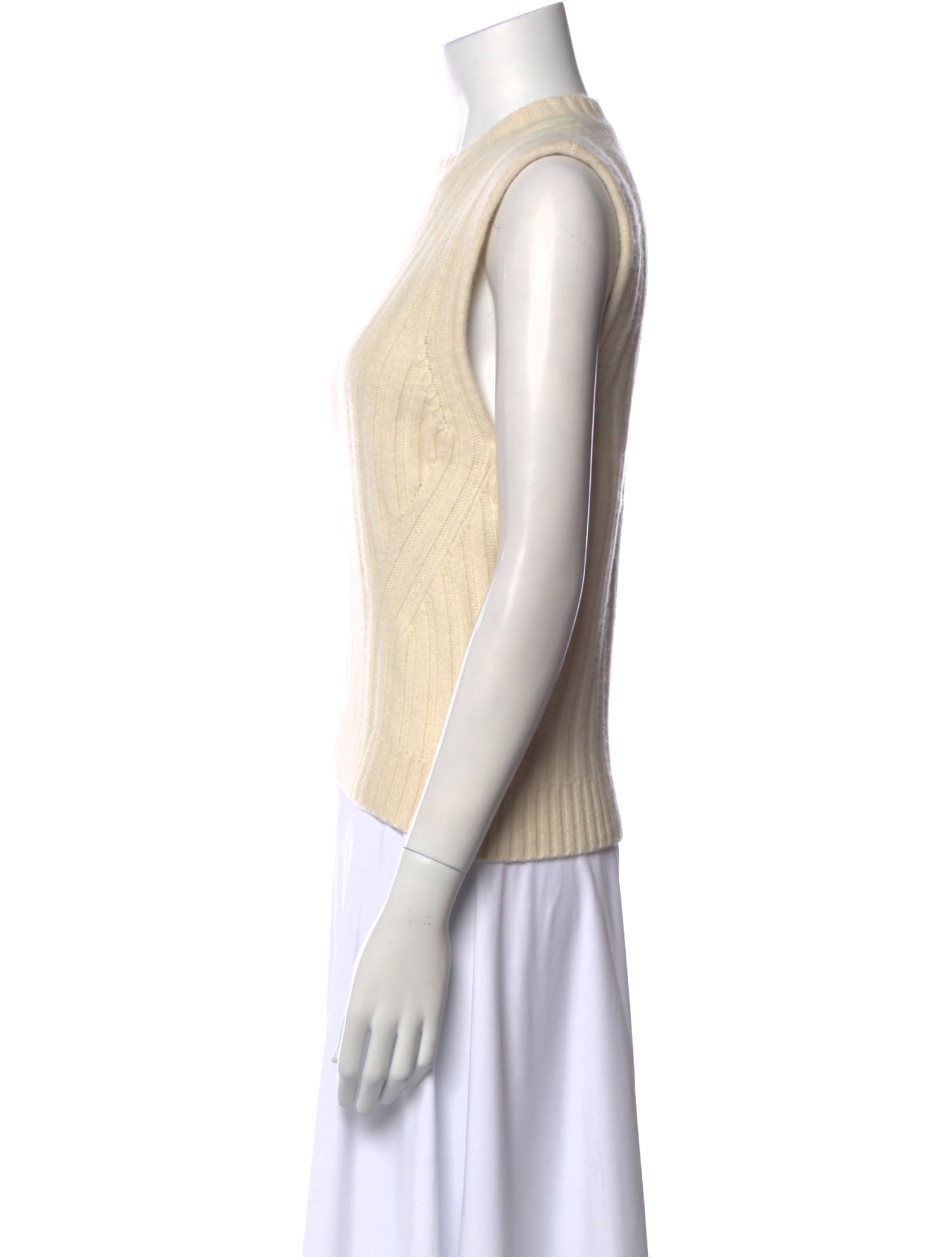 Ganni Wool Crew Neck Top