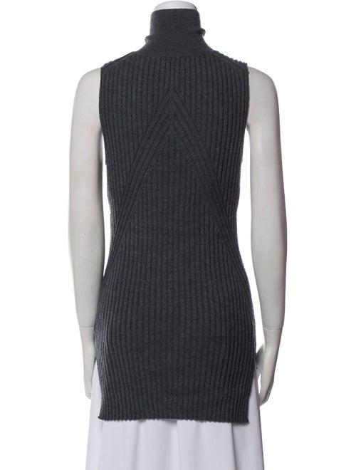 Ganni Merino Wool Turtleneck Top