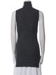Ganni Merino Wool Turtleneck Top
