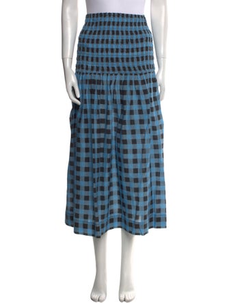 Ganni Printed Midi Length Skirt