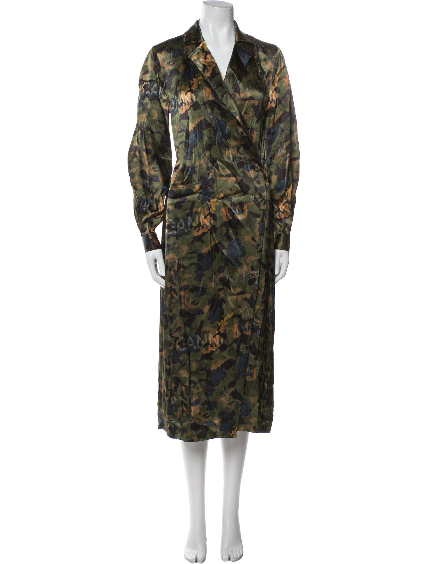 Ganni Printed Coat