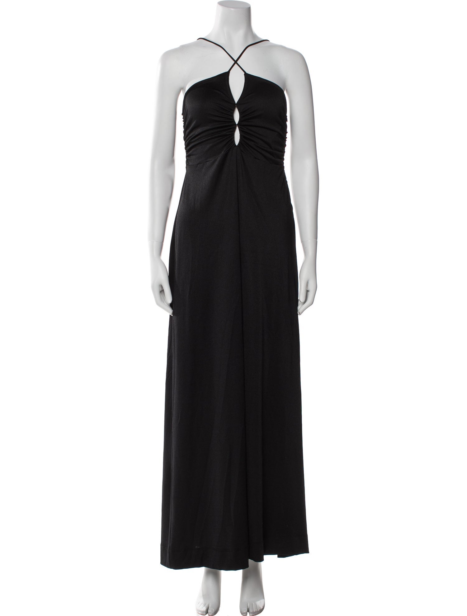 Ganni Halterneck Long Dress