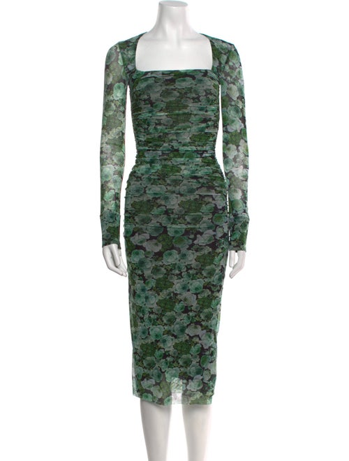 Ganni Nylon Long Dress