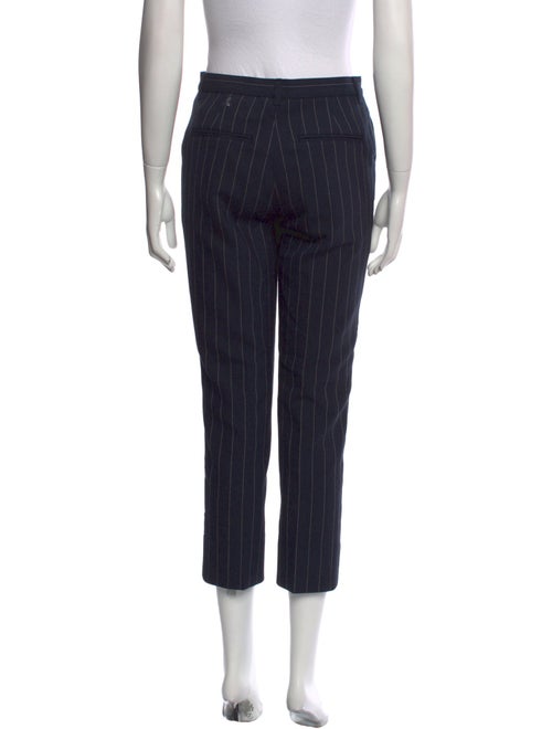 Ganni Striped Skinny Leg Pants