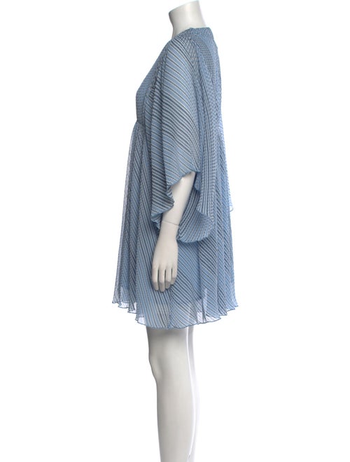 Ganni Striped Mini Dress