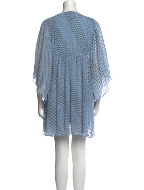 Ganni Striped Mini Dress