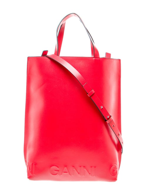 Ganni Leather Bucket Bag