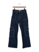 Ganni High-Rise Wide Leg Jeans
