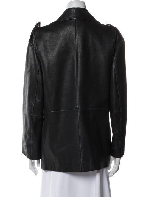 Ganni Leather Biker Jacket