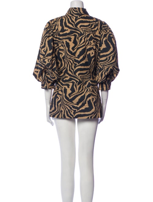 Ganni Printed Mini Dress