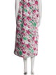 Ganni Floral Print Long Skirt