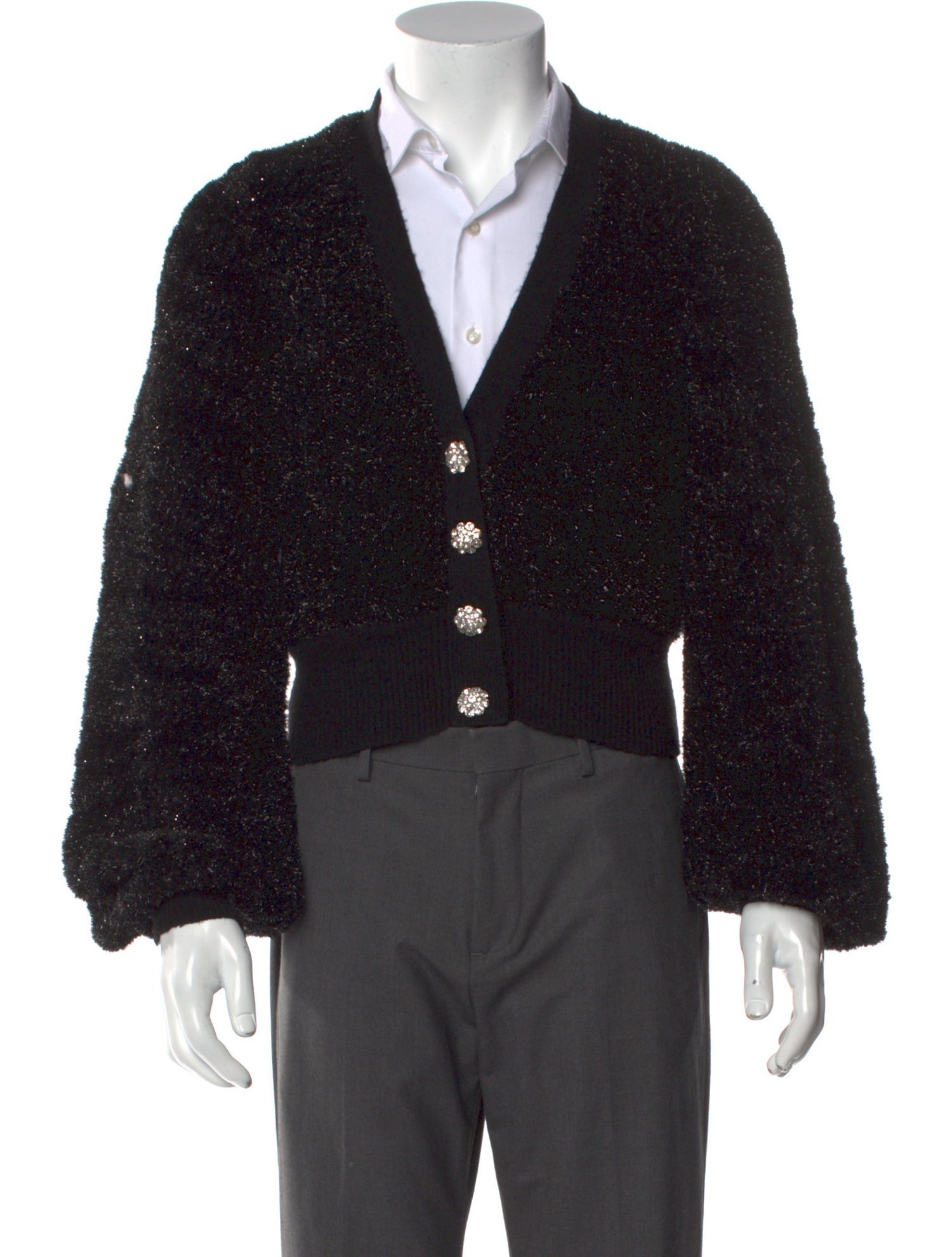 Ganni V-Neck Sweater