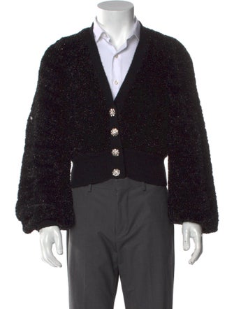 Ganni V-Neck Sweater