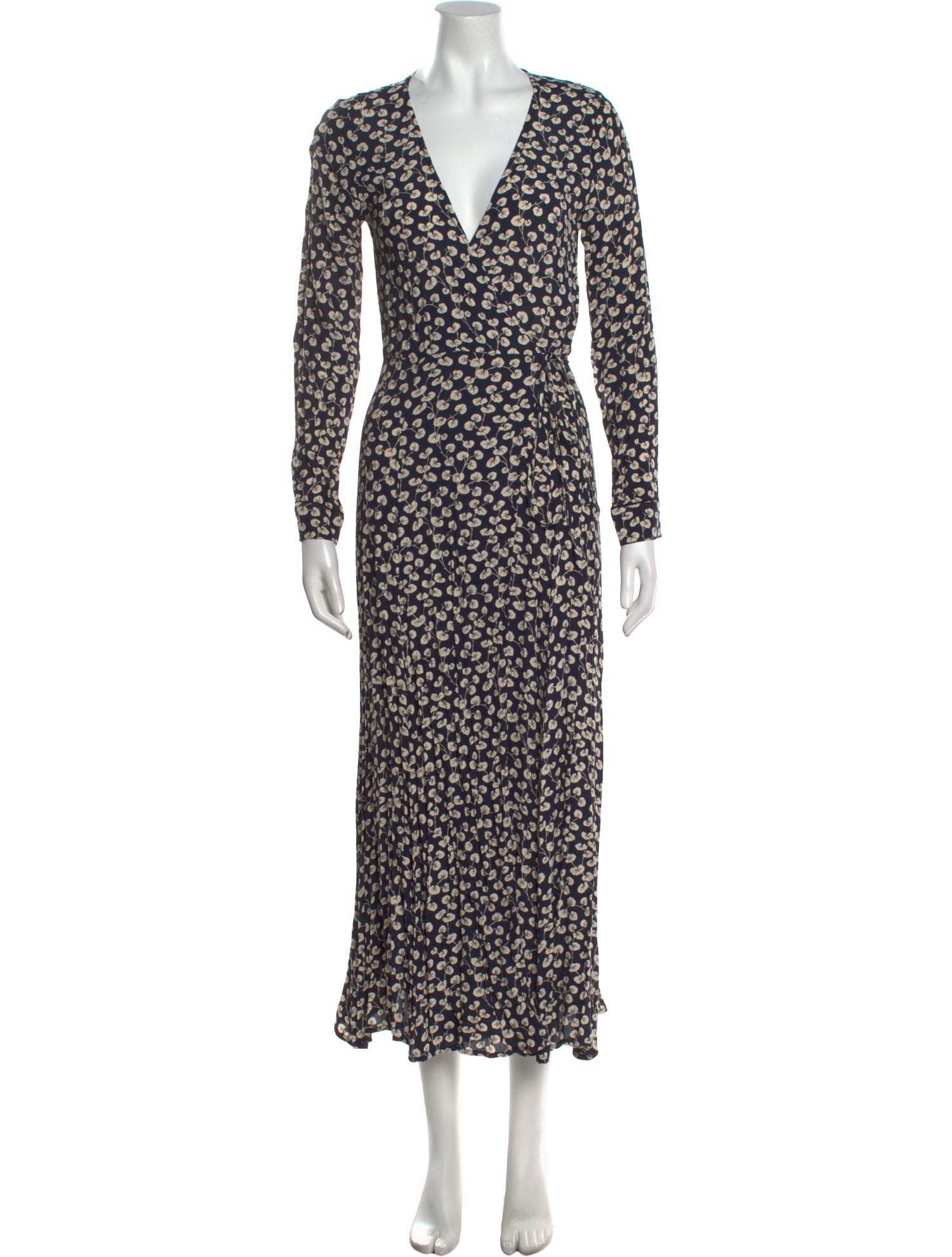 Ganni Floral Print Long Dress