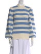Ganni Alpaca Striped Sweater