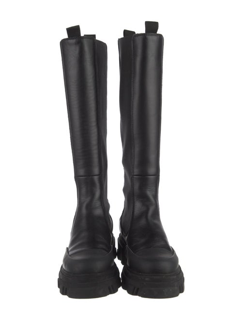 Ganni Leather Chelsea Boots