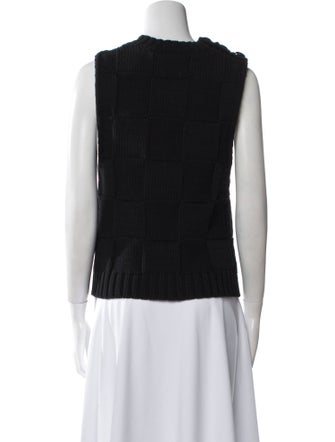 Ganni Graphic Print Crew Neck Sweater