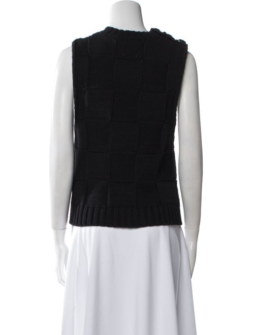 Ganni Graphic Print Crew Neck Sweater