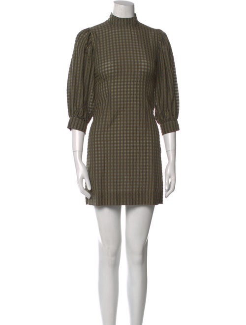 Ganni Turtleneck Mini Dress