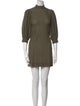 Ganni Turtleneck Mini Dress