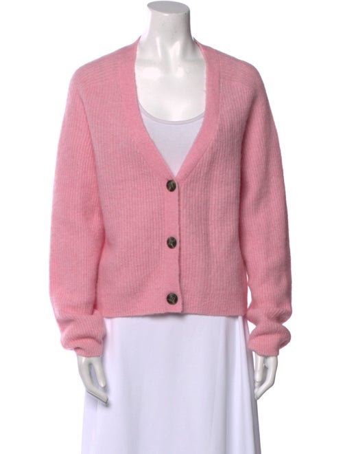 Ganni Alpaca V-Neck Sweater