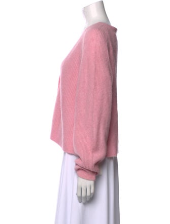 Ganni Alpaca V-Neck Sweater