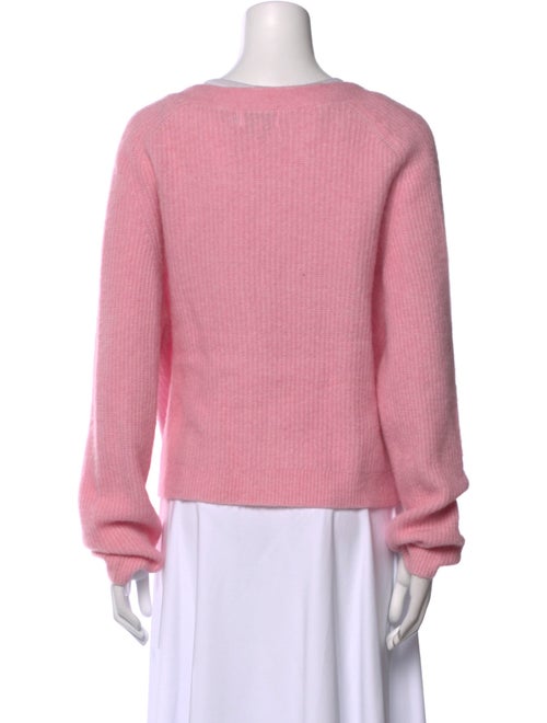 Ganni Alpaca V-Neck Sweater