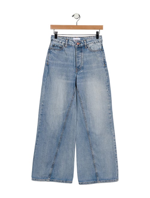 Ganni jozey Wide Leg Jeans