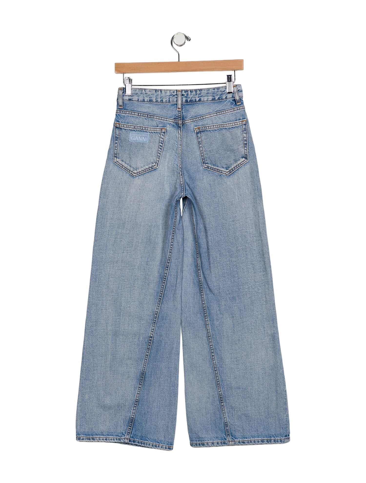 Ganni jozey Wide Leg Jeans