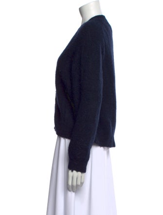 Ganni Alpaca V-Neck Sweater