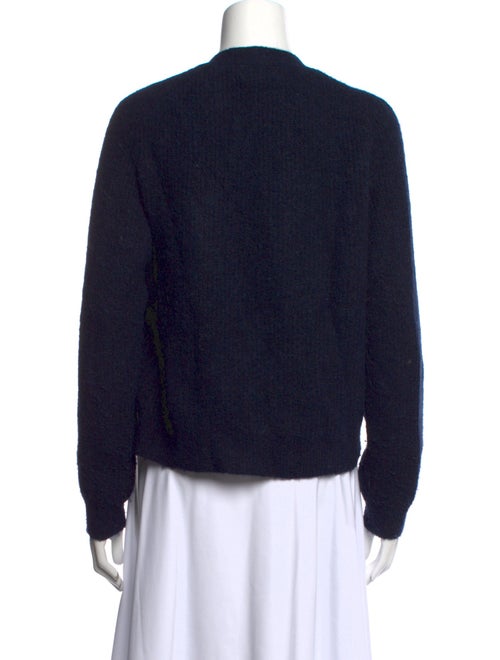 Ganni Alpaca V-Neck Sweater