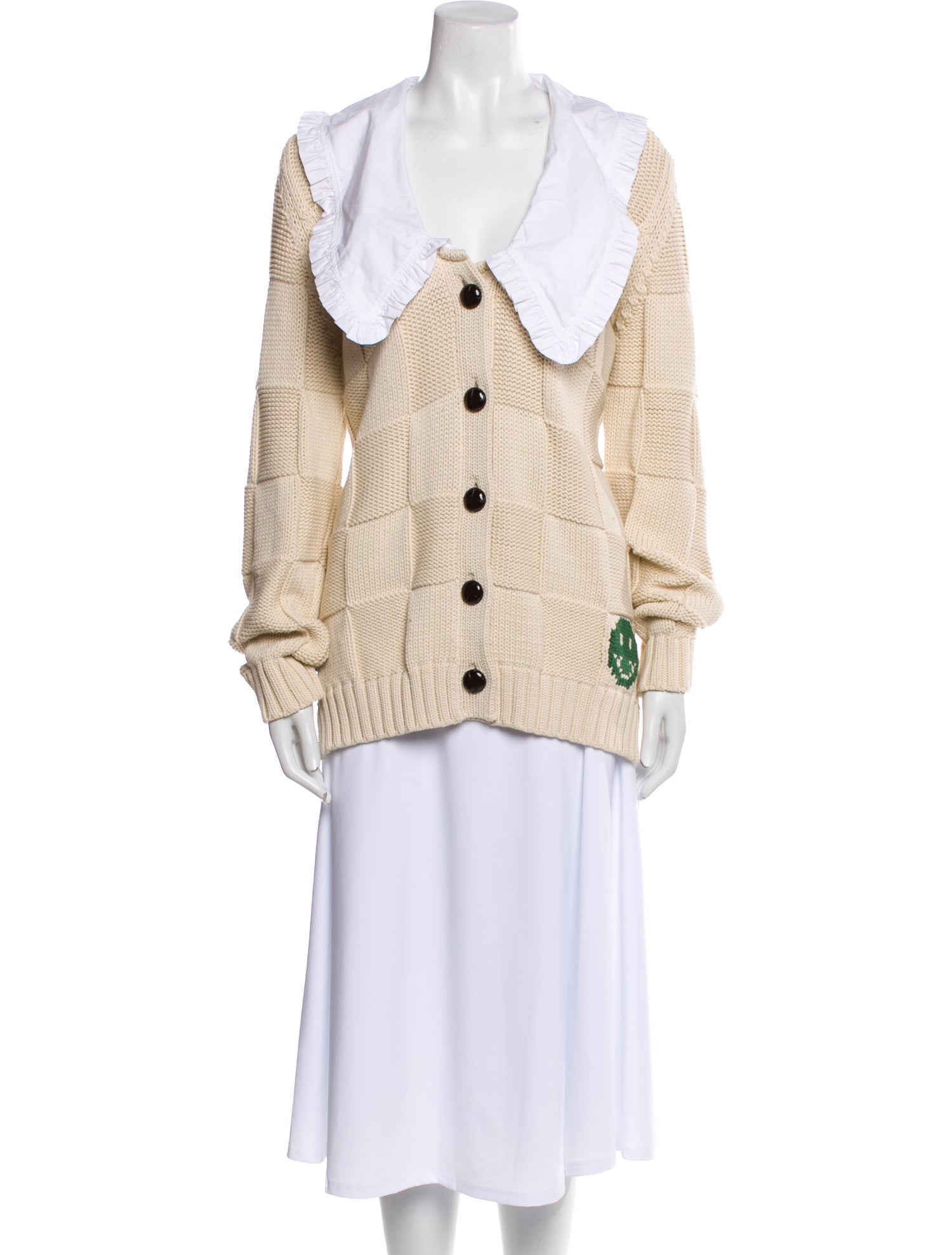 Ganni V-Neck Sweater