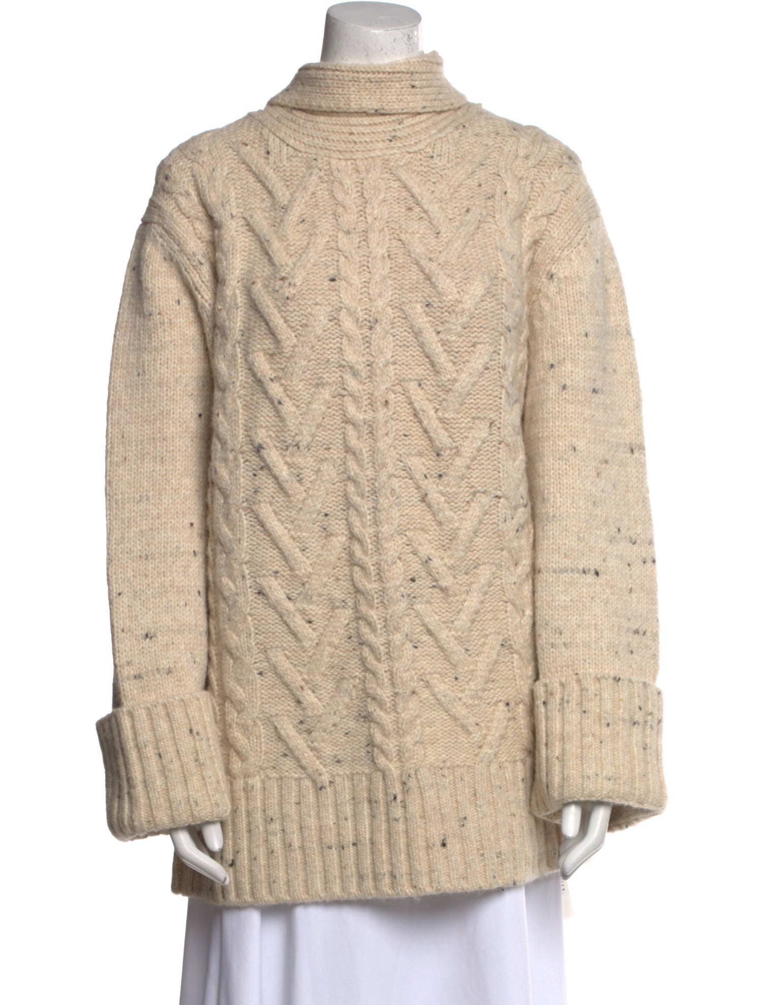 Ganni Wool Turtleneck Sweater