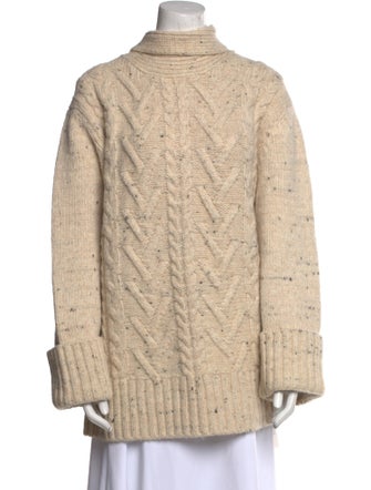 Ganni Wool Turtleneck Sweater